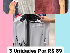 3 camisetas Ace Masculina Por R$ 89