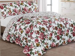 Colcha Evolution Patchwork Casal 220X240cm Camesa Serenity New