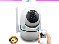 Mini Camera Robô Ip Wifi Hd Babá Pet Onvif Sensor Movimento Automatico – IP CAMERA