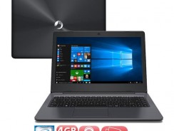 Notebook Positivo Core i3-6006U 4GB 1TB Tela 14” Windows 10 Stilo XC7660