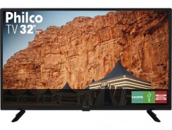 Smart TV LED 32″ Philco PTV32G50D HD com Conversor e Receptor Digital 2 HDMI 1 USB – Preto