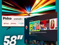 Smart TV Philco 58” PTV58G10AG11SK 4K Android TV HDR