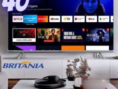 Smart Tv 40 Britânia Led Btv40e3aagssgblf Android Tv