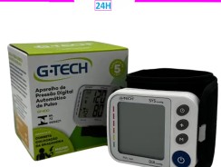 Aparelho de Pressao Medidor Digital Arterial Pulso Automático Confíavel Acompanha Pilhas – G-Tech