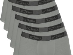 Kit 6 Cuecas Boxer, Zorba, Masculino