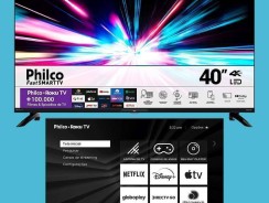 Smart TV LED 40″ HD Philco PTV40G7ER2CPBLF — Wifi, USB, HDMI