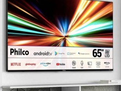 Smart TV LED 65″ 4K Philco PTV65G10AG11SK Android TV, Dolby Audio, HDR e Processador Quad-core