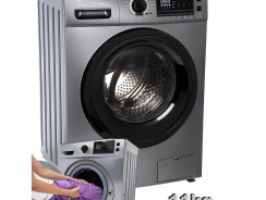 Lavadora de Roupas Midea Storm Wash LFA11X1 – Inverter 11kg Cesto Inox 16 Programas de Lavagem