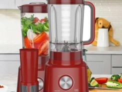 Liquidificador Britânia BLQ1280V com Filtro – 4 Velocidades 1150W Vermelho