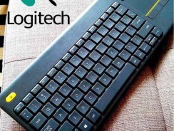 Logitech K400 Plus TV – Teclado sem fio com Touchpad Integrado, Conexão USB Unifying e Layout ABNT2, 139,9 x 354,3 x 23,5 mm