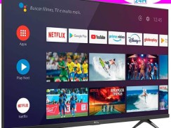 Smart TV Android TCL Full HD 43″ com Controle Remoto por Comando de Voz, Google Assistant e Wi-Fi – 43S615