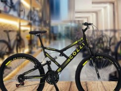 Bicicleta Aro 26 Colli GPS Freio V-Brake – Aço Carbono 21 Marchas