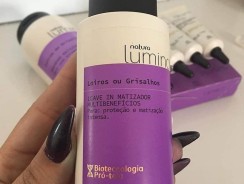 Leave-in Matizador Multibenefícios Cabelos Loiros e Grisalhos Lumina – 150ml