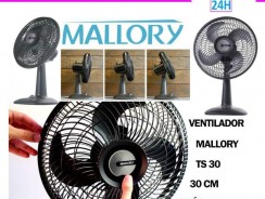 Ventilador de Mesa Mallory Eco TS30 – 3 Velocidades