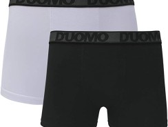 Kit 2 Cuecas Boxer Algodão, Duomo, Masculino