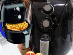 Fritadeira Elétrica sem Óleo/Air Fryer Mondial – Family AF-35-BF Preta 3,5L com Timer