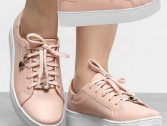 Tênis Flatform Somoda com Pingente Feminino