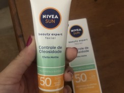 NIVEA SUN Protetor Solar Facial Beauty Expert Controle de Oleosidade FPS 60 50g