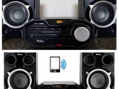 Mini System Philco Bluetooh USB MP3 CD Player – Rádio FM 400W PH470BT