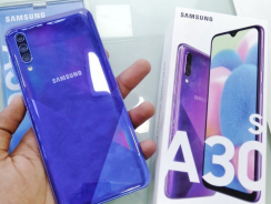 Smartphone Samsung Galaxy A30s 64GB Violeta 4G – 4GB RAM Tela 6,4” Câm. Tripla + Câm. Selfie 16MP