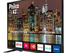 Smart TV LED 43″ Philco PTV43E60SN Full HD com Conversor Digital 3 HDMI 2 USB Wi-Fi MidiaCast