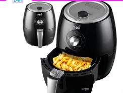 Fritadeira Elétrica sem Óleo/Air Fryer Nell Smart – Preta 2,4L com Timer