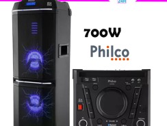 Caixa de Som Amplificada 700W Ex Bass Philco PCX9000 Bluetooth-