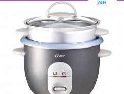 Panela Elétrica de Arroz Oster 3 Copos 4722 Cinza 110V