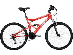 Bicicleta Mongoose Full Edge Aro 26 21 Marchas – Vermelho