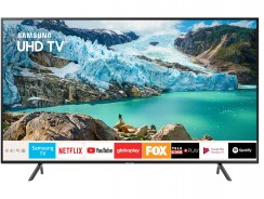 Smart TV 4K LED 50” Samsung UN50RU7100 Wi-Fi – HDR Conversor Digital 3 HDMI 2 USB