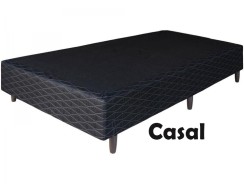 Base Cama Box Casal Umaflex 138x26x188cm – Duomo