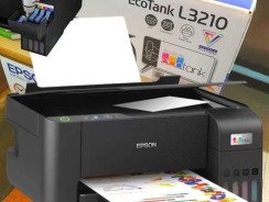 Impressora Multifuncional Epson Ecotank L3210 – Tanque de Tinta Colorida USB -.