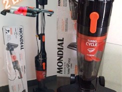 Aspirador de Pó Vertical Turbo Cycle, Mondial, Preto/Laranja, 1100W, 110V – AP-35