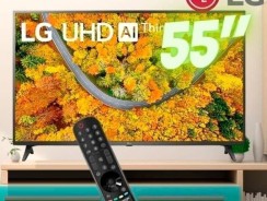 LG SMARTV 55 4K UHD BLUETOOH WIFI IA THINQ AI GOOGLE ASSIS ALEXA