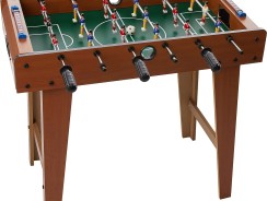 Mini Mesa Pebolim Infantil Totó Pé Alto 60 cm 18 Jogadores