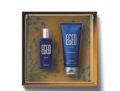 Kit Presente Egeo Blue: Desodorante Colônia 50ml + Shower Gel 100g