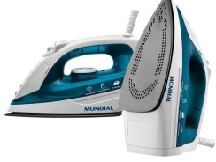 Ferro de Passar Roupas a Vapor Mondial F-32 Potência 1200w 110v