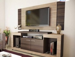 Rack para TV até 55” 2 Portas com Painel – Caemmun