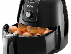 Fritadeira Elétrica Sem Óleo – Air Fryer Philco Gourmet PFR13P 7,2L Preta com Time