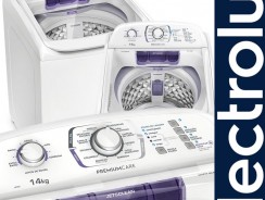 Máquina de Lavar 14 Kg Turbo Electrolux Branca com Cesto Inox e Silenciosa sem Agitador (LPR14)