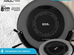 Robô Aspirador de Pó eos Smart Clean Ear01T Titanium Bivolt