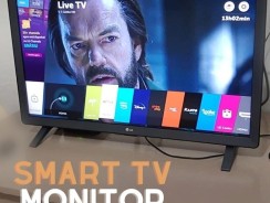 Smart TV LED 24″ Monitor LG 24TL520S, Wi-Fi, WebOS 3.5, DTV Machine Ready