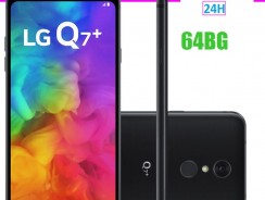 Smartphone LG Q7+ 64GB 4G Octa Core 4GB RAM Tela 5,5” Câm. 16MP + Câm. Selfie 5MP Dual Chip