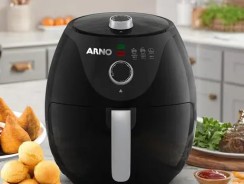 Fritadeira Air Fryer 3.2L Arno Easy Fry Preta 127V