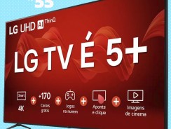 Smart TV 55” 4K UHD LED LG 55UR8750 – Wi-Fi Bluetooth Alexa 3 HDMI IA