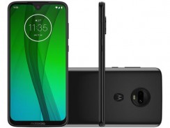 Smartphone Motorola G7 64GB Ônix 4G – 4GB RAM Tela 6,24” Câm. Dupla + Câm. Selfie 8MP