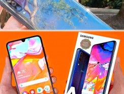 Smartphone Samsung Galaxy A70 128GB 4G – 6GB RAM Tela 6,7” Câm. Tripla + Selfie 32MP