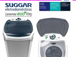 Tanquinho 7kg Suggar Turbilhão Max – Desligamento Automático