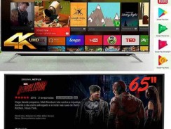 Smart TV LED 65″ Philco PH65G60DSGWAG Ultra HD/4K 3 HDMI 2 USB Preta com Conversor Digital Integrado