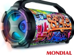 Caixa de Som Amplificada Mondial, Thunder Street II, Multicolor, Bivolt, 50W – MCO-11